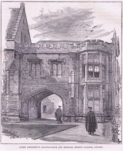 Salle de dessin et chambre de la reine Henrietta, Merton College, Oxford - John Fulleylove