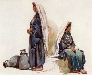 Études de paysannes syriennes - John Fulleylove