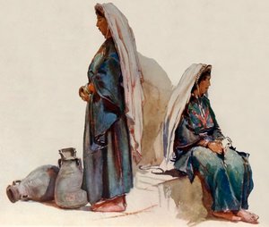 Études de femmes paysannes syriennes, 1902 - John Fulleylove
