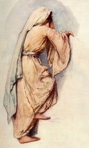 Étude pour la robe de fête des femmes syriennes, 1902 - John Fulleylove