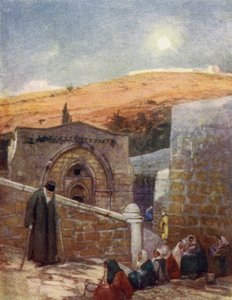La chapelle du tombeau de la Vierge au pied du mont des Oliviers - John Fulleylove