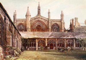 Les Cloîtres, New College - John Fulleylove