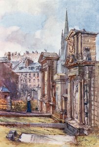 Le Monument des Martyrs dans le cimetière, Greyfriars