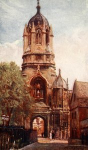 Tom Tower, Christ Church College, 1903 - John Fulleylove