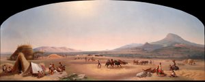 Moissonneurs sur la campagne romaine - John Gadsby Chapman