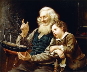 Une histoire de la mer, 1883 - John George Brown