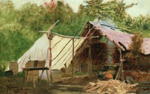 Camp dans les bois du Maine, No.3