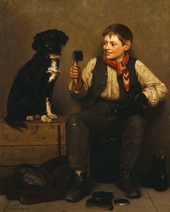 Ne peut pas être amadoué - John George Brown