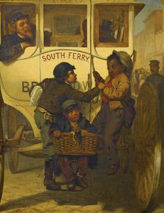 Personnes de couleur non autorisées sur cette ligne, 1863 - John George Brown