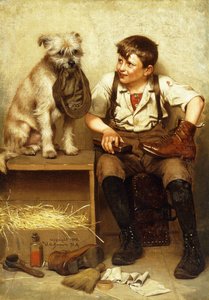 Le cireur de chaussures, 1902