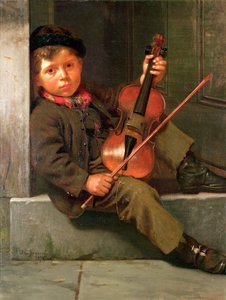 Le Jeune Violoniste, 1874 - John George Brown