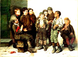 La Danse de Rue, 1883 - John George Brown