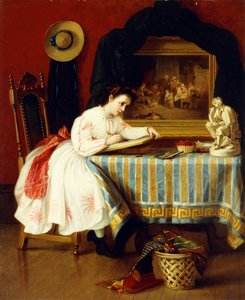 Le jeune artiste, 1867 - John George Brown