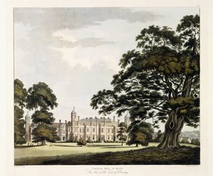 Cobham Hall dans le Kent, 1800 - John George Wood