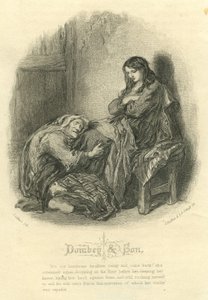 Dombey et Fils : Alice Brown et sa mère - John Gilbert