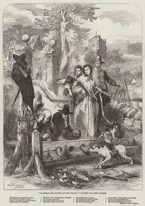 Hudibras et Ralpho dans les stocks - John Gilbert