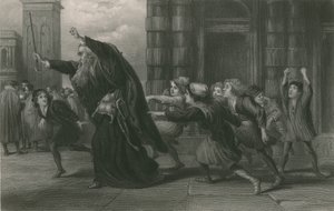 Shylock après le procès, Le Marchand de Venise - John Gilbert
