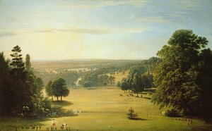 Vue depuis la villa de Lord Northwick à Harrow on the Hill - John Glover