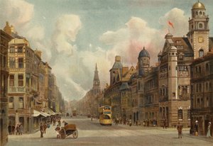 Liverpool : Dale Street, vue vers l