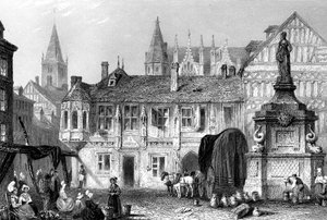 Palais du Duc de Bedford, Rouen, France, 19ème siècle - John Godfrey