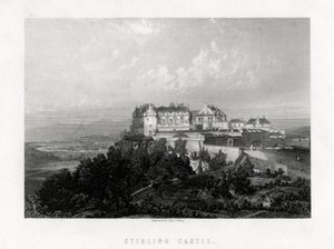 Château de Stirling, Écosse, 1883