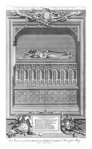 Le Monument du Roi Richard II et de la Reine Ann, à l