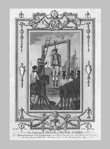 La mort malheureuse du major André, 1780, 1790