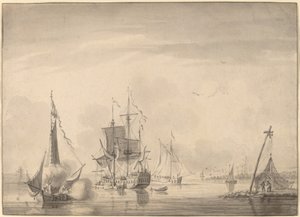 Scène de port - John Greenwood