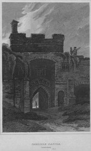 Château de Carlisle, Cumberland, 1814