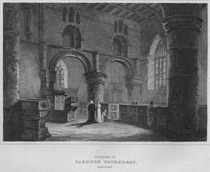 Intérieur de la cathédrale de Carlisle, Cumberland, 1814 - John Greig