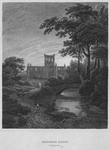 Abbaye de Melrose, Roxburghshire, 1814 - John Greig