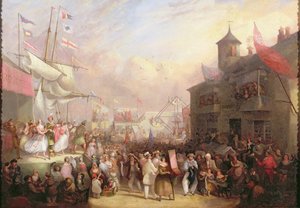 Quay Fair, 1850 - John Grenfell Moyle