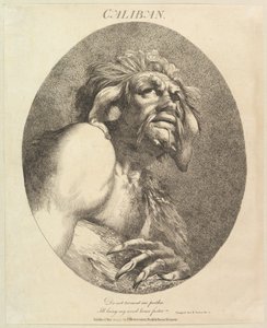Caliban Douze personnages de Shakespeare - John Hamilton Mortimer