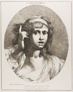 Cassandra, des Douze personnages de Shakespeare - John Hamilton Mortimer