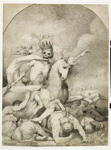 La Mort sur un cheval pâle, vers 1775 - John Hamilton Mortimer