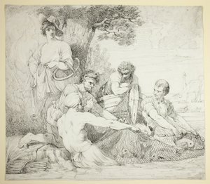 Pêcheurs - John Hamilton Mortimer