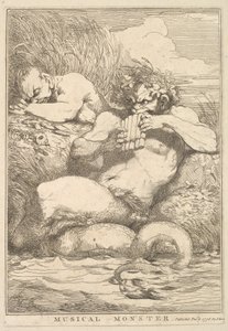 Monstre Musical de Quinze Gravures Dédiées à Sir Joshua Reynolds, 8 décembre 1778 - John Hamilton Mortimer