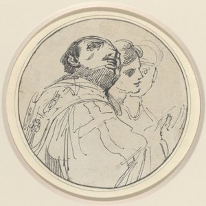 Trois Têtes Orientales - John Hamilton Mortimer