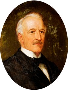 Baron Charles Conrad Adolphus du Bois de Ferrières, député libéral de Cheltenham (1880-85), c.1885-1900 - John Hanson Walker