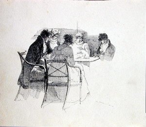Groupe rassemblé autour d