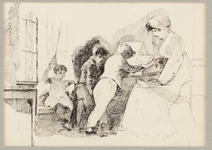 Jessy, Robert, Joseph et Sophie, 1818 - John Harden