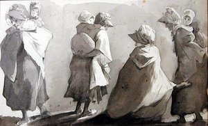 Mères portant leurs enfants - John Harden