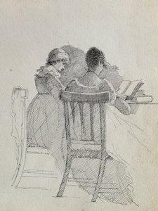 Lecture (détail) - John Harden