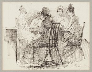 Groupe assis, 1808 - John Harden
