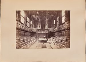 Chambre des Lords, en regardant vers le nord - John Harrington