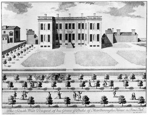 Marlborough House depuis le sud-ouest, 17e siècle, 1908 - John Harris