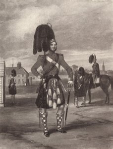 93e Highlanders de Sutherland en revue - John Harris Junior