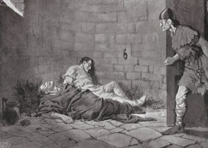 Emprisonnement et mort des ducs Erik et Valdemar - John Harris Valda
