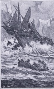 La Vittoria a terminé le premier tour du monde en septembre 1522, Newnes Pictorial Knowledge publiée par Newnes, vers les années 1950 - John Harris Valda