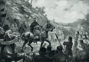 La marche de Guillaume le Conquérant au Pays de Galles - John Harris Valda